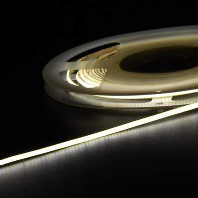 COB LED Strip Light 528 LED/m 3mm Wysoka gęstość elastyczna RA90 ciepła natura biała liniowa