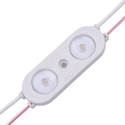 Moduły led 24v do reklamy świetlnej i modułu podświetlenia 2 soczewki ip67 wodoodporne 0,96W
