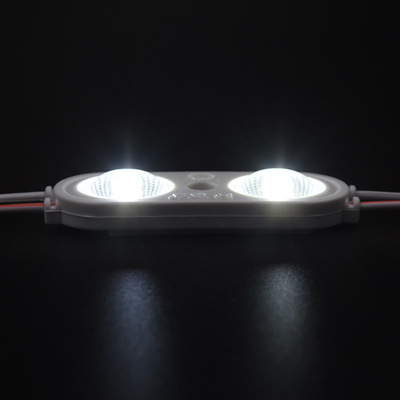 Moduły led 24v do reklamy świetlnej i modułu podświetlenia 2 soczewki ip67 wodoodporne 0,96W