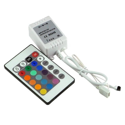 24-klawiszowy kontroler światła LED na podczerwień Ściemniacz RGB