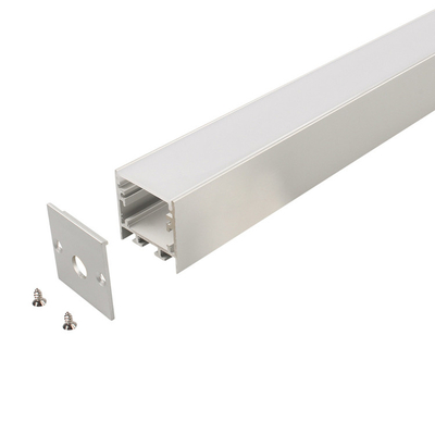 6063-T5 Sufit ścienny Profil aluminiowy LED 1m 2m 3m