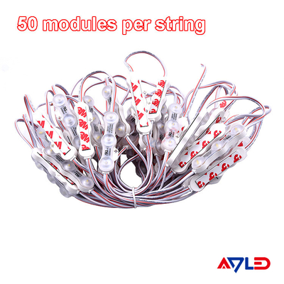 1.2W IP68 DC12V 3 LED Moduły z LED SMD2835 160°Beam z taśmą klejącą z tyłu