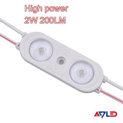 12V/24V 0,96W SMD 2835 Moduł LED z 2LED Mroźno-biały/Ciepło-biały światło LED IP67 wodoodporny