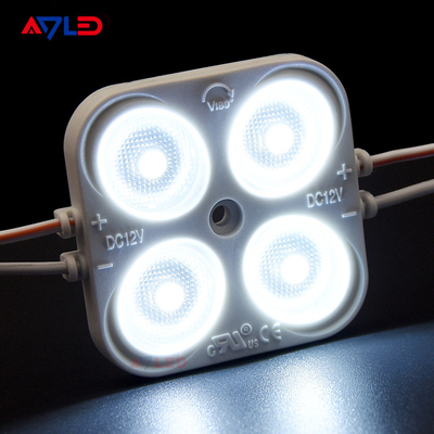 Moduł LED wysokiej mocy z możliwością ściemniania  2835 4 lampy kwadratowe 12V 24V Wodoodporny IP67
