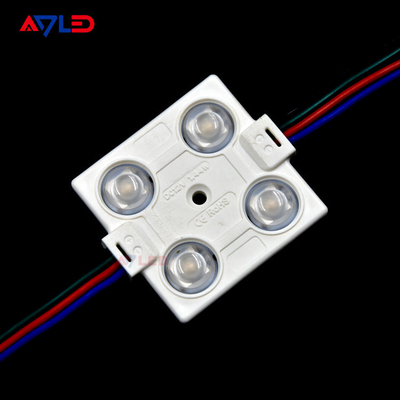 Oświetlenie modułu LED RGB 12V 1,44W 4 SMD 5050 Wodoodporny moduł Modulo do znaku reklamowego LED