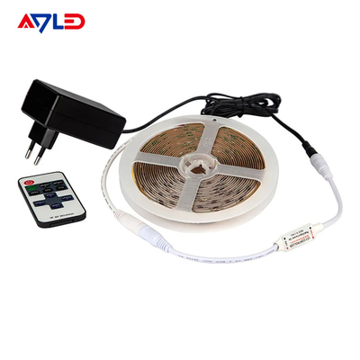 UL Flexible LED Strip Famous Chip 24V Ultra Thin Silicone 10mm PCB board IP20 528 Cob led lampy