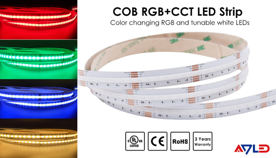 Niestandardowa ściemnialna elastyczna taśma LED COB RGB do zmiany koloru szafki kuchennej