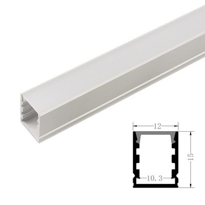 1215 Taśmy LED Lekkie profile 6063-T5 Materiał ze stopu aluminium