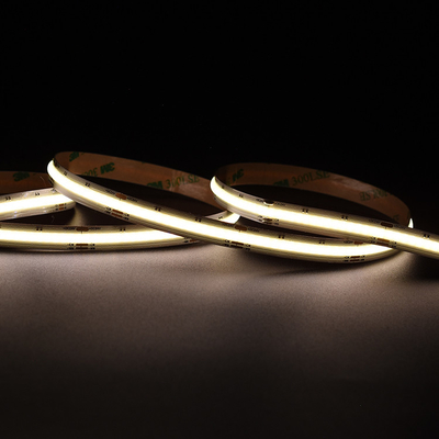 ADLED 640 chipów Cob Led Strip Light Dymmable Three Color Flexible Ce Rohs Cct
