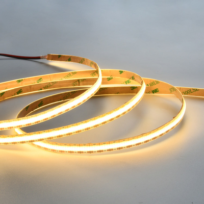 7mm Jednostka cięcia 2700k Ciepły biały Cob Led Strip Lights 12 Volt
