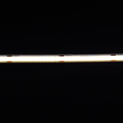 Elastyczny pas światła LED COB - 12V/24V 16,4ft/5m Długość 320 LED/m CRI90 Notyfikacja niskiego napięcia 6000K Chłodna biała