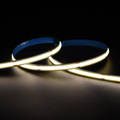 Wysokiej gęstości bez kropek 480Leds elastyczny światło COB LED 5 metrów / rolka 8MM 12V / 24V