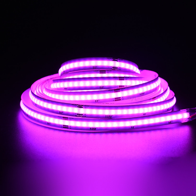 Zewnętrzne światła LED paski 2700-6500K elastyczny Cob Led Dekoracja szafy dobrej jakości RGB Cob Led Lights