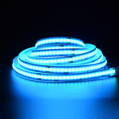 5 metrów pełnobarwne wysoka gęstość LED DC12V 630LED/M RGB COB LED Strip Light IP20