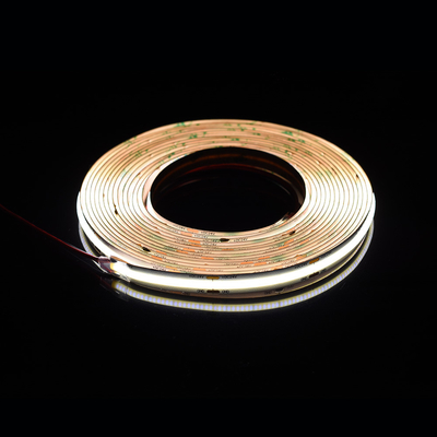 528Leds 12V 24V Cob 10mm Kolor elastyczny LED Strip Light Ra90 Liniowe światło bez kropki światła