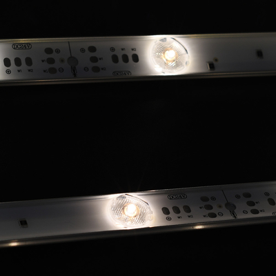Zatwierdzona przez UL CE ROHS długość niestandardowa 24 V 12 diod LED/m rozproszona taśma LED z odbiciem z możliwością dostosowania producent podświetlany