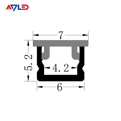 1m 2m 3m ADP-0606 Profile aluminiowe do paska oświetleniowego LED profil zewnętrzny