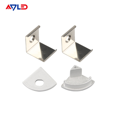 Profil LED Strip Channel Light Diffuser Corner Extrusion Channel Profil LED Aluminium dla taśmy LED