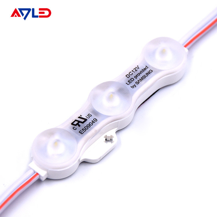 1.2W IP68 DC12V 3 LED Moduły z LED SMD2835 160°Beam z taśmą klejącą z tyłu