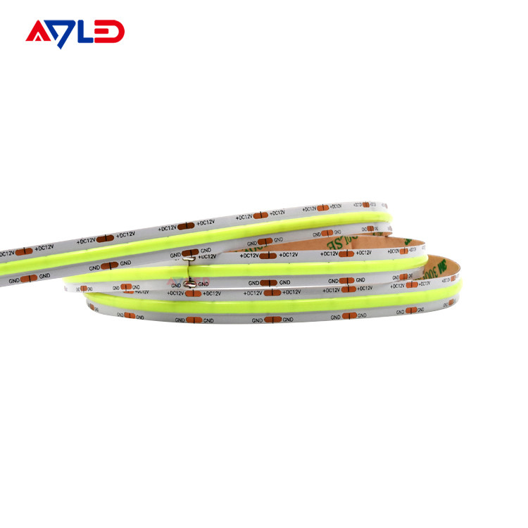 Ultra wysoka niezawodność środowiskowa Design zewnętrzne światła RGB 528led/m COB Led Strip Light