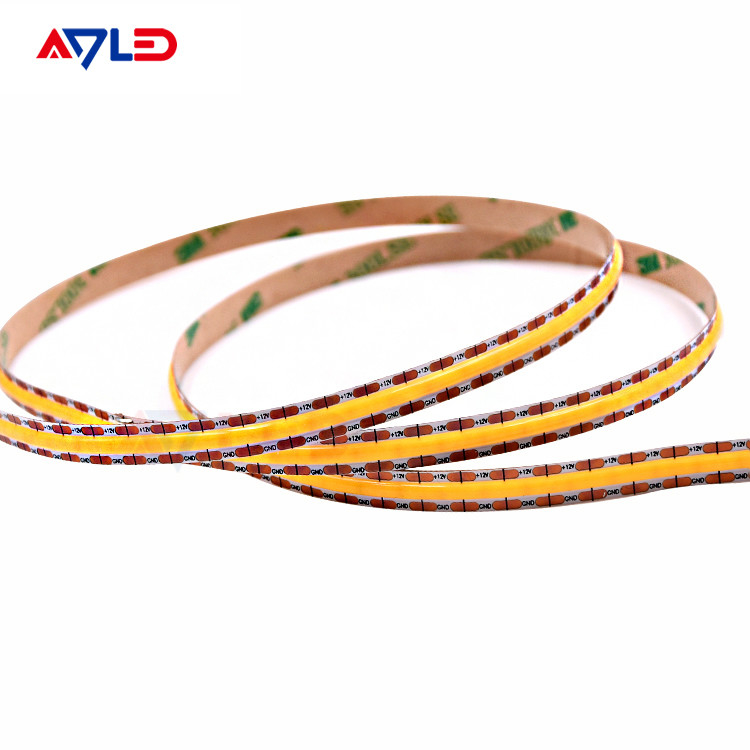 COB LED Strip Light Wysokiej gęstości Elastyczny FOB 528 LED/m Małe światła LED