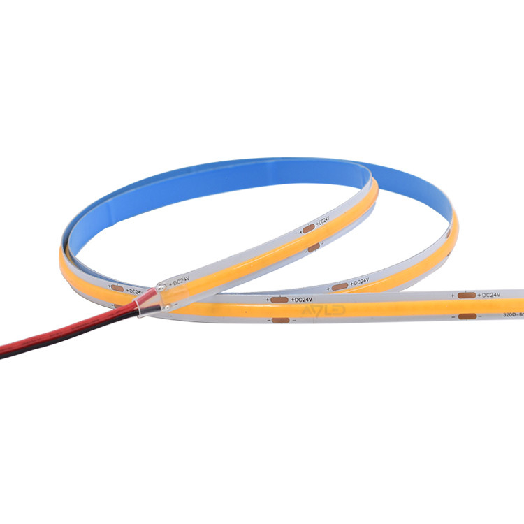 UL Cob Strip 8mm 10mm 320leds Cob Led Light Outdoor Waterproof Cob Led Flexible Strip Light