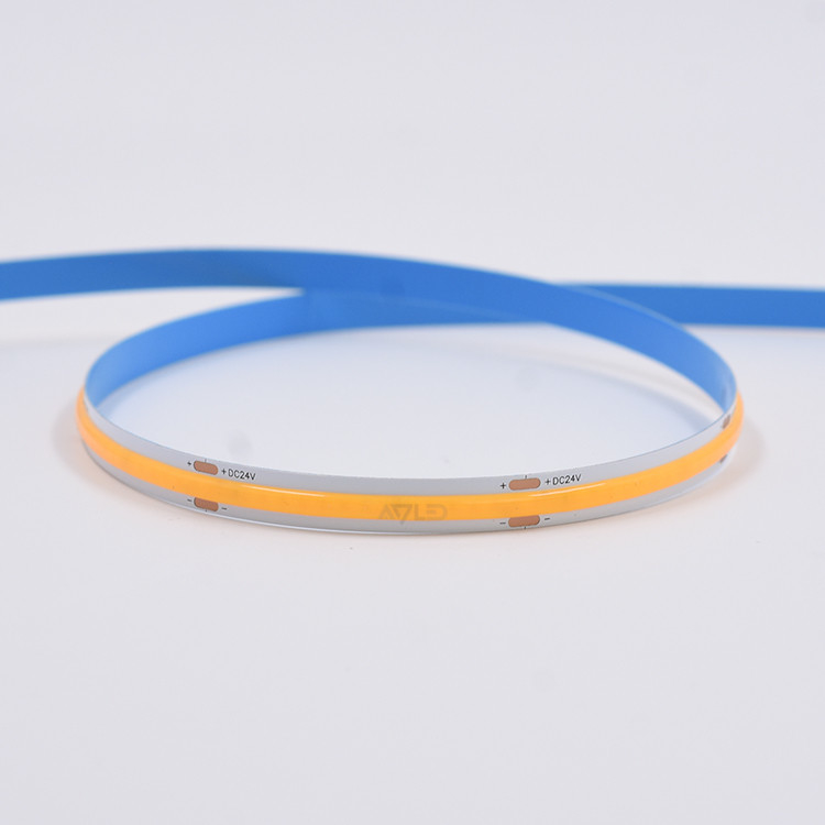 Elastyczny pas światła LED COB - 12V/24V 16,4ft/5m Długość 320 LED/m CRI90 Notyfikacja niskiego napięcia 6000K Chłodna biała