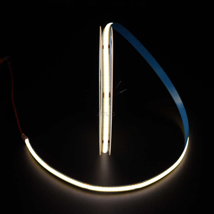 320 diod Flexible COB LED Strip Light w zakresie 3000K/4000K/6500K CE i RoHS Certified 24V/12V