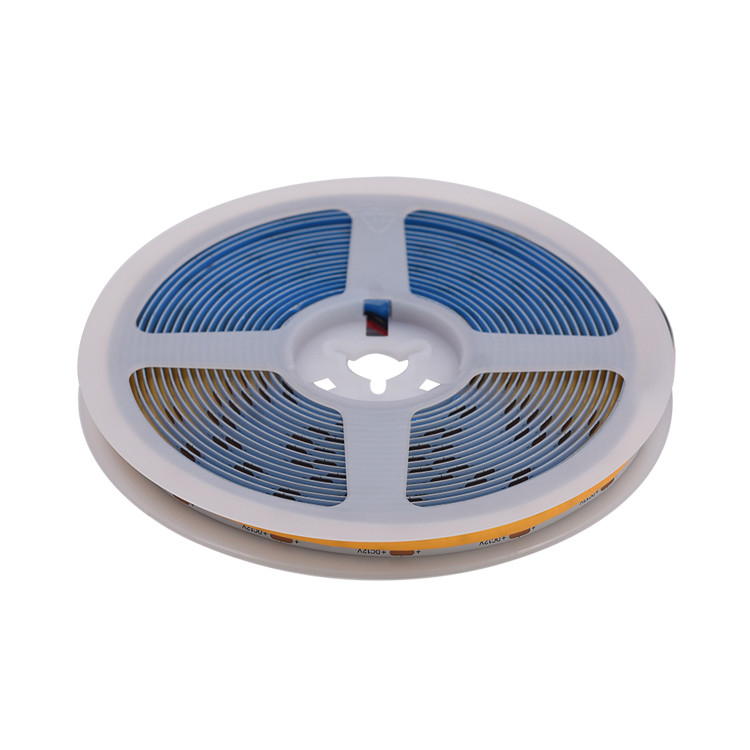 10W/M FCOB 8mm 480LEDs/M COB Reel To Reel LED Strip Light Wysoka gęstość FOB Liniowe oświetlenie wstążkowe