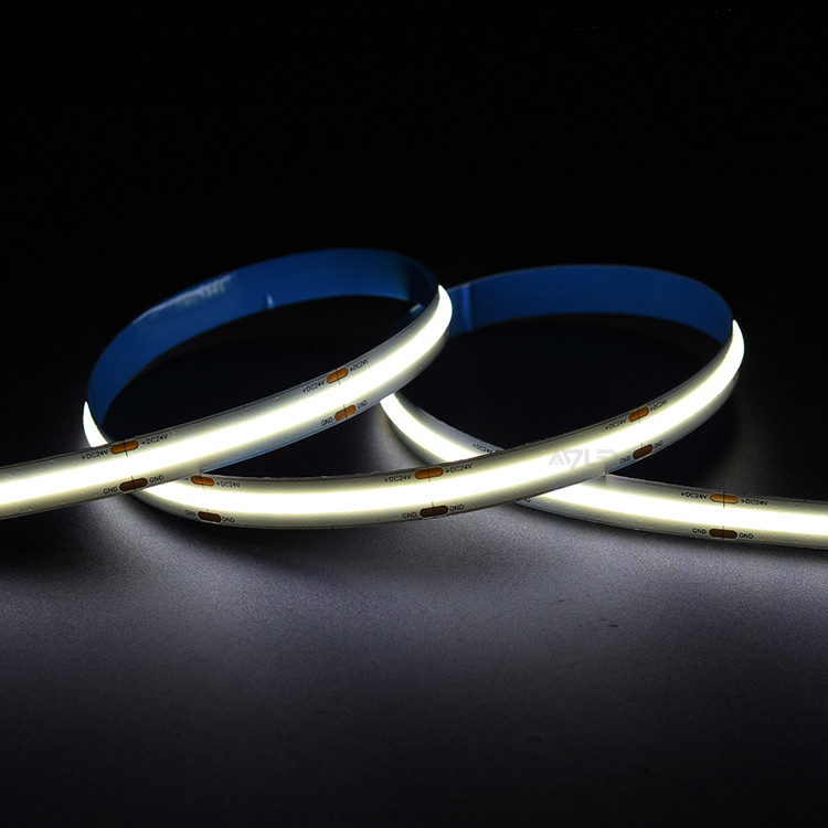 Komercyjne elektryczne światło LED taśmowe światło LED paski zewnętrzne China Shenzhen White Cob Led Strip Light Producent