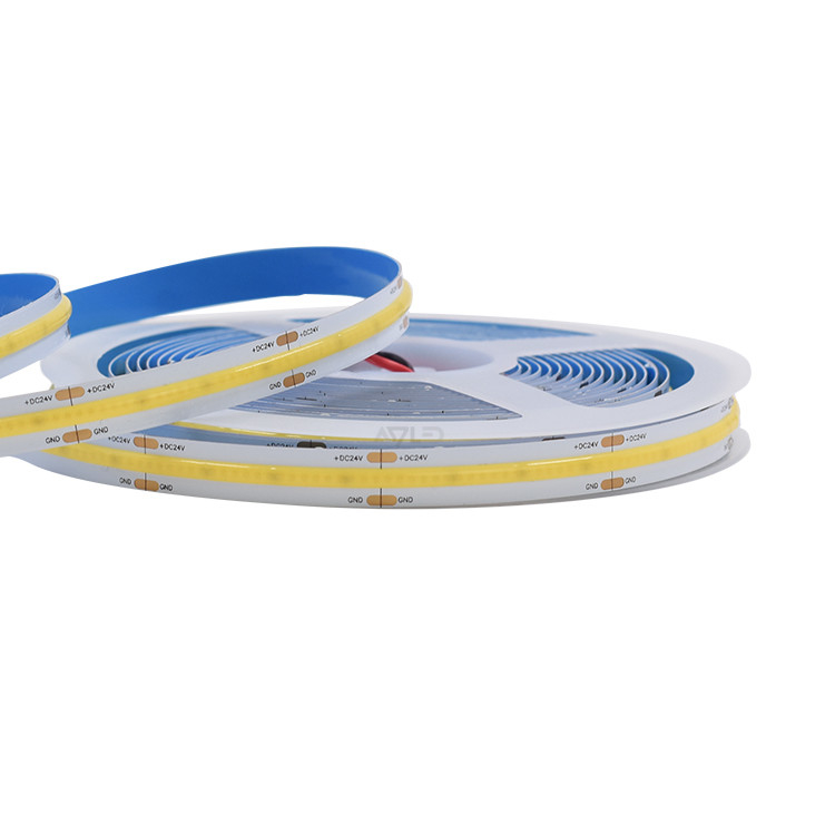 Światło taśmowe led5M Dot Free Uniform Illumination Chip na pokładzie oświetlenie taśmowe 12W/M Flexible Led Strip Cob 12Vtape lig