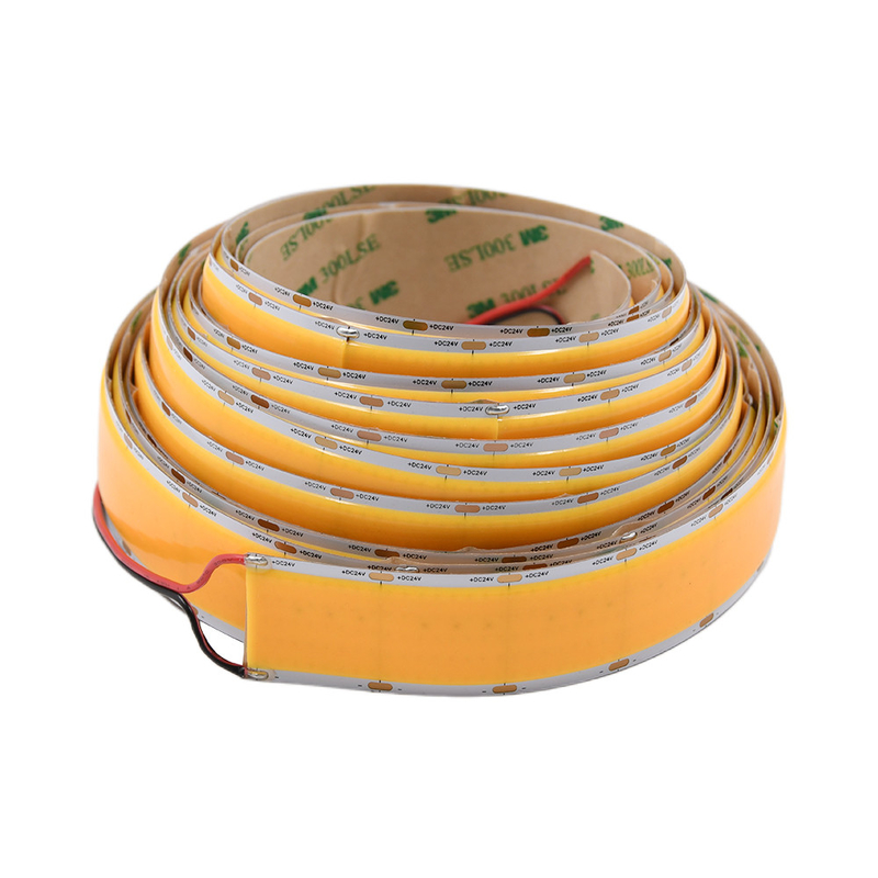 Wysokiej Gęstości Liniowy Elastyczny COB LED Strip CRI 90+ Per Roll 5000mm szerokość 6500K Biały Kolor 4600LM/M Hot Sell In Eurpean
