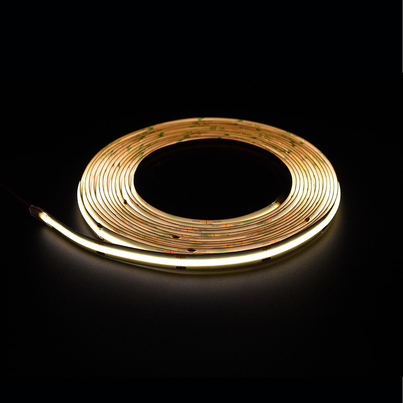 12V lub 24V elastyczny pas LED COB z 528 LED o dużej gęstości i wieloma opcjami temperatury koloru