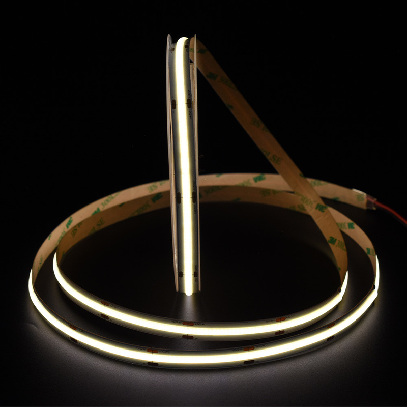 528led/m COB Strip High Cri 90 95 98 10mm Width DC24V LED Strip Tape Light