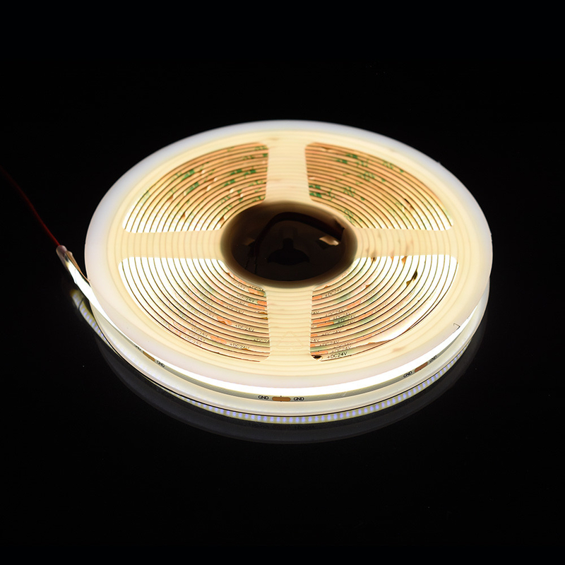 Panel aluminiowy bez kropek COB LED Strip z 528 diodami na taśmie 10 mm i 2700K/6500K kolor