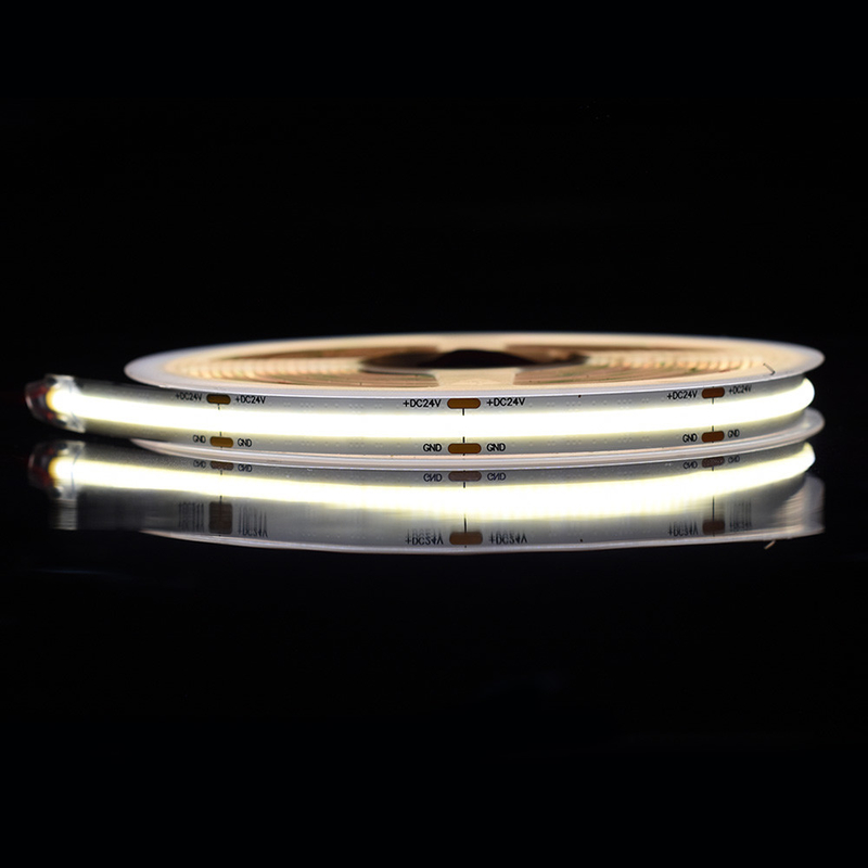 COB LED Strip z 528 chipami 8mm szerokość i 3000k 4000k i 6500k opcje kolorystyczne dla billboardów zasłon