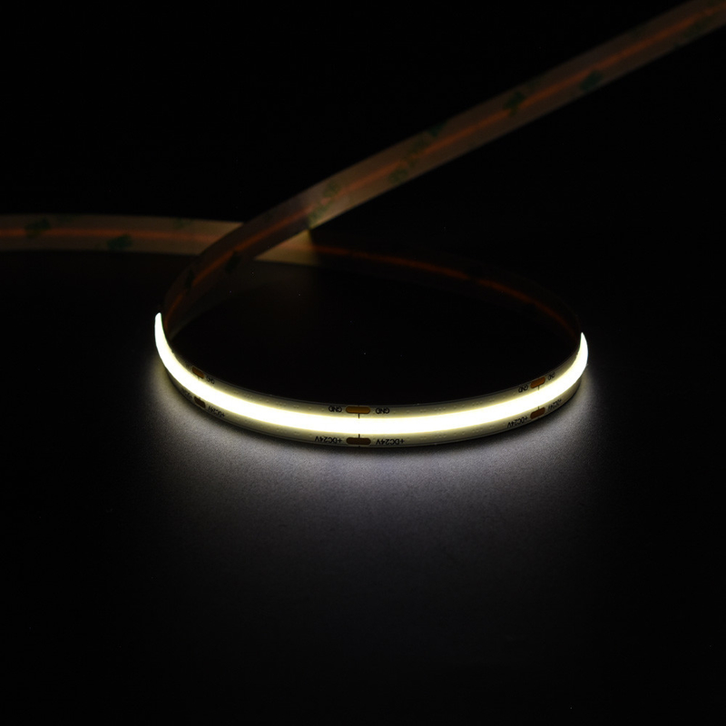 Światło paska LED Ra90 niskiego napięcia 12V 24V 8mm 10m10W LED FCOB LED Strip Light 1000LM