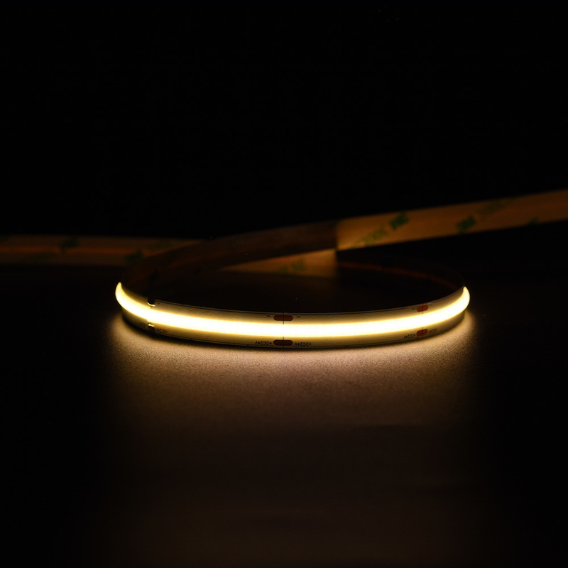 Brak minimalnej jednostki cięcia Wolnie ciepły biały pas LED COB 14W/M 5M na rolkę 1400LM/M