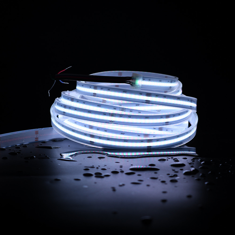 Nowy projekt Instalacja RGBW Kolorowy LED Strip światło Cob Magic Digital Adresable COB Led Strip